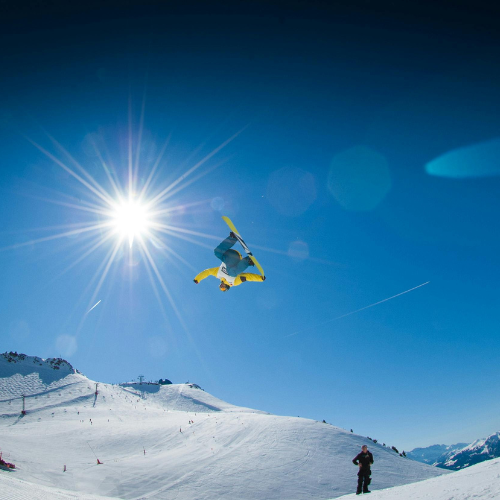 Aereal Photo Snowboard