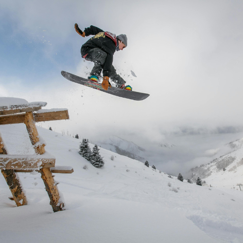 Aereal Photo Snowboard